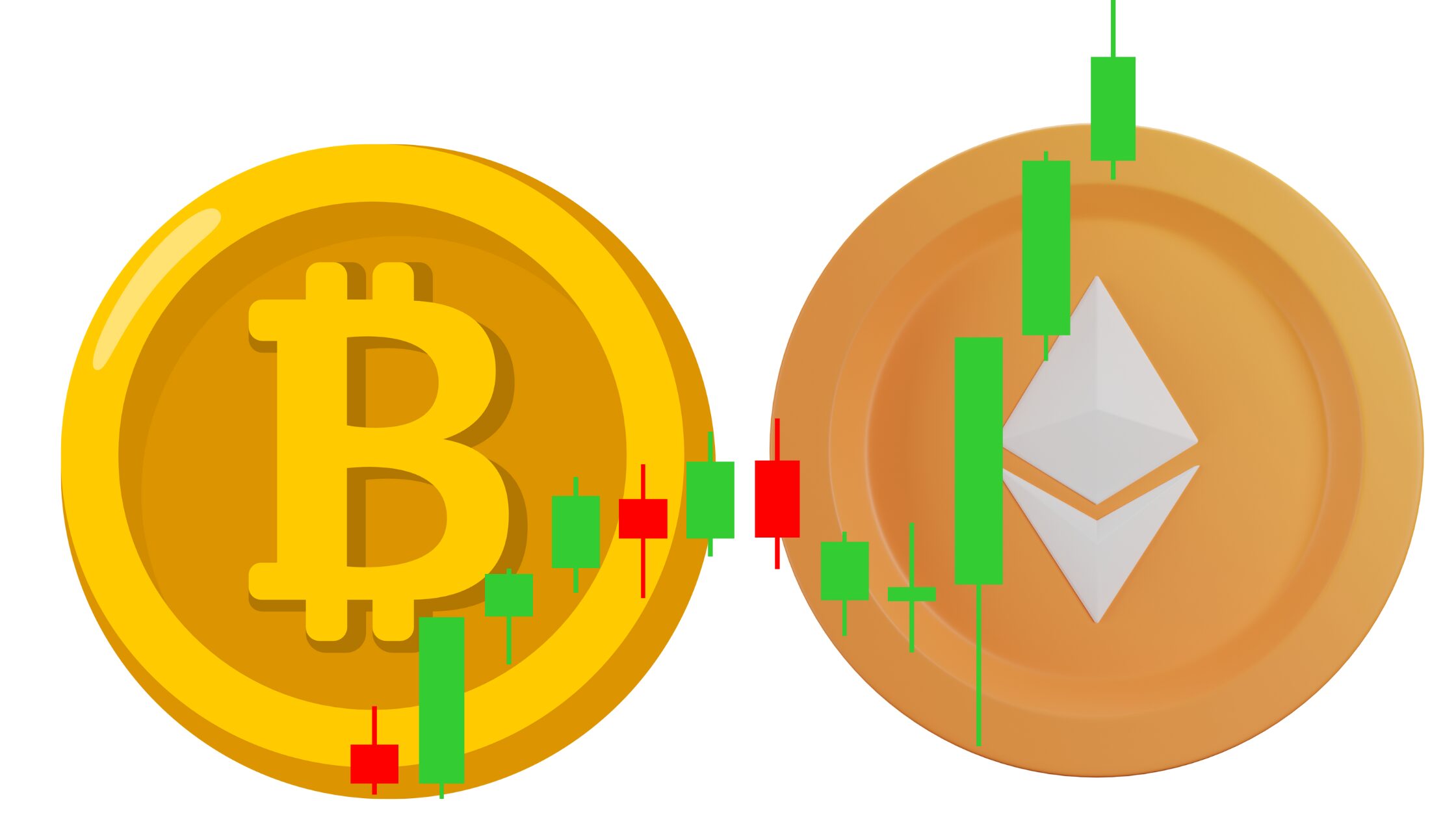 初心者向け】50代からの暗号資産☆ビットコインとイーサリアムどっちを買う